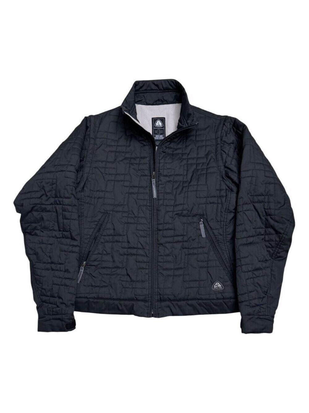 NIKE ACG Convertible VINTAGE Y2K Zip-Off Sleeves Puffer Jacket Womens XS